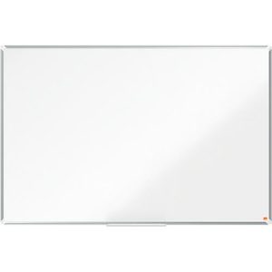 Whiteboard Nobo Premium Plus, magnethaftend, mit Ablageschale, B 1500 x H 1000 mm, emailliert, weiß, inkl. Boardmarker Whiteboard Nobo Premium Plus, magnethaftend, mit Ablageschale, B 1500 x H 1000 mm, emailliert, weiß, inkl. Boardmarker