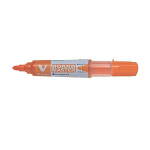 Whiteboardmarker PILOT V-Board Master, nachfüllbar, Tintenstandanzeige, Rundspitze, orange, 1 Stück Whiteboardmarker PILOT V-Board Master, nachfüllbar, Tintenstandanzeige, Rundspitze, orange, 1 Stück