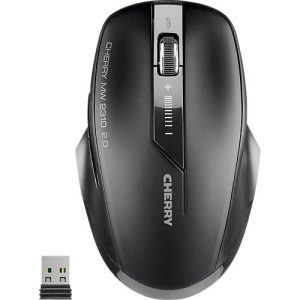 Wireless-Computermaus Cherry MW 2310 2.0, f. Rechts- & Linkshänder, ergonomisch, RW 10 m, schwarz Wireless-Computermaus Cherry MW 2310 2.0, f. Rechts- & Linkshänder, ergonomisch, RW 10 m, schwarz