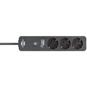 WLAN Steckdose Brennenstuhl® Ecolor, 3-fach, per Sprache/App & manuell steuerbar, Timer-Funktion, Kabellänge 1,5 m WLAN Steckdose Brennenstuhl® Ecolor, 3-fach, per Sprache/App & manuell steuerbar, Timer-Funktion, Kabellänge 1,5 m