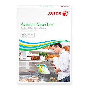 Xerox Premium NeverTear Selbstklebefolie, 60 µm, mattweiß, A4-Format, 50 Blatt
