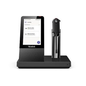 Yealink WH67 – Headset – im Ohr – konvertierbar – DECT / Bluetooth – kabellos