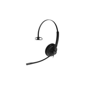 Yealink YHS34 Lite Mono – Headset – On-Ear – kabelgebunden – Quick Disconnect – Schwarz