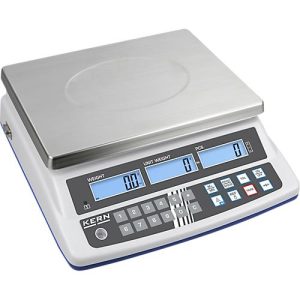 Zählwaage Kern CPE 6K-3 Serie, max. Wägebereich bis 6 kg, RS-232 Schnittstelle, Akkubetrieb, B 315 x T 355 x H 110 mm, Edelstahl & Kunststoff, silber Zählwaage Kern CPE 6K-3 Serie, max. Wägebereich bis 6 kg, RS-232 Schnittstelle, Akkubetrieb, B 315 x T 355 x H 110 mm, Edelstahl & Kunststoff, silber