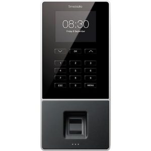 Zeiterfassungssystem TimeMoto TM-626, Wandmontage, bis 200 Nutzer, ID per RFID/PIN/Fingerabdrucksensor, USB/LAN/WLAN, 5 RFID-Karten Zeiterfassungssystem TimeMoto TM-626, Wandmontage, bis 200 Nutzer, ID per RFID/PIN/Fingerabdrucksensor, USB/LAN/WLAN, 5 RFID-Karten