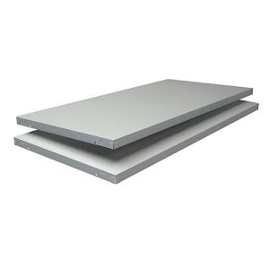 Zusätzliche Böden, für Steckregale, B 1000 x T 500 mm, weiß Zusätzliche Böden, für Steckregale, B 1000 x T 500 mm, weiß