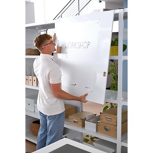 Zusätzlicher Fachboden ORDO Professional, höhenverstellbar, Tragkraft bis 140 kg, B 1000 x T 400 x H 40 mm, Stahl, verkehrsweiß RAL 9016