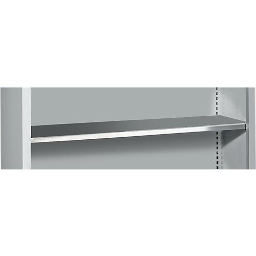Zusatzböden SSI Schäfer, für Materialschränke ohne Mitteltrennwand & mit T 400 mm, B 800 x T 400 mm, verzinkter Stahl, silber